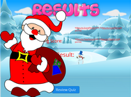 counting up to 10 Santa Claus math game for children, counting winter game for 5 years old kids, numbers game for children in grade 1